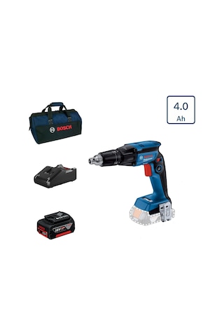 Bosch Gtb 185-lı Tek Akülü Alçıpan Vidalama 4 Amper Bez Çantalı