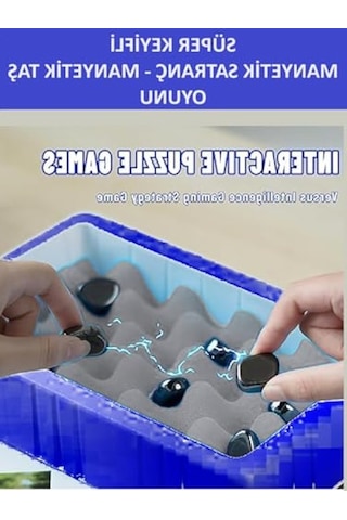 Manyetik Taş Oyunu, Eğitici Masa Oyunu, Seyahat İçin İdeal