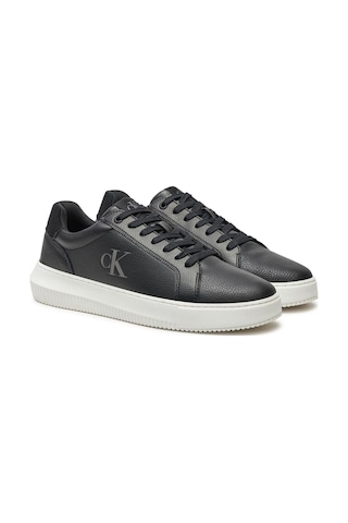 Calvin Klein Erkek Ck Chunky Cupsole Sneakers - Siyah Black/bright White