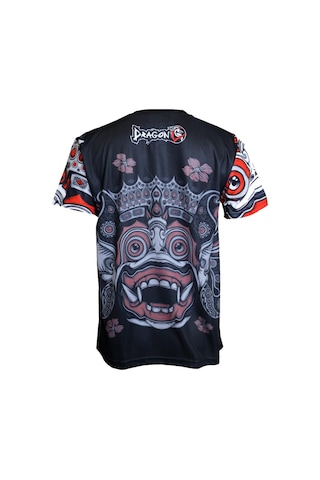 Dragondo Tx8599 Muaythai Tişört Dijital Baskı Muay Thai Tişörtü Kırmızı