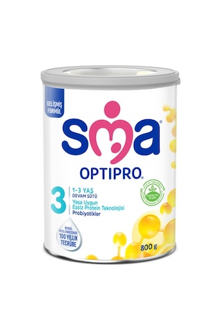 SMA Optipro 3 Probiyotik Devam Sütü 800 G SMA Optipro 3 Probiyotik Devam Sütü 800 G