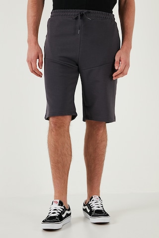 Buratti Belden Bağlamalı Pamuklu Cepli Regular Fit Erkek Short 5908047 Antrasit