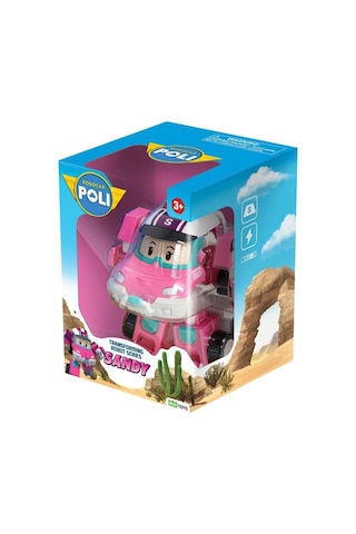 Nessiworld Polı Mrt-0657 Robocar Transforming Robot Figür Sandy