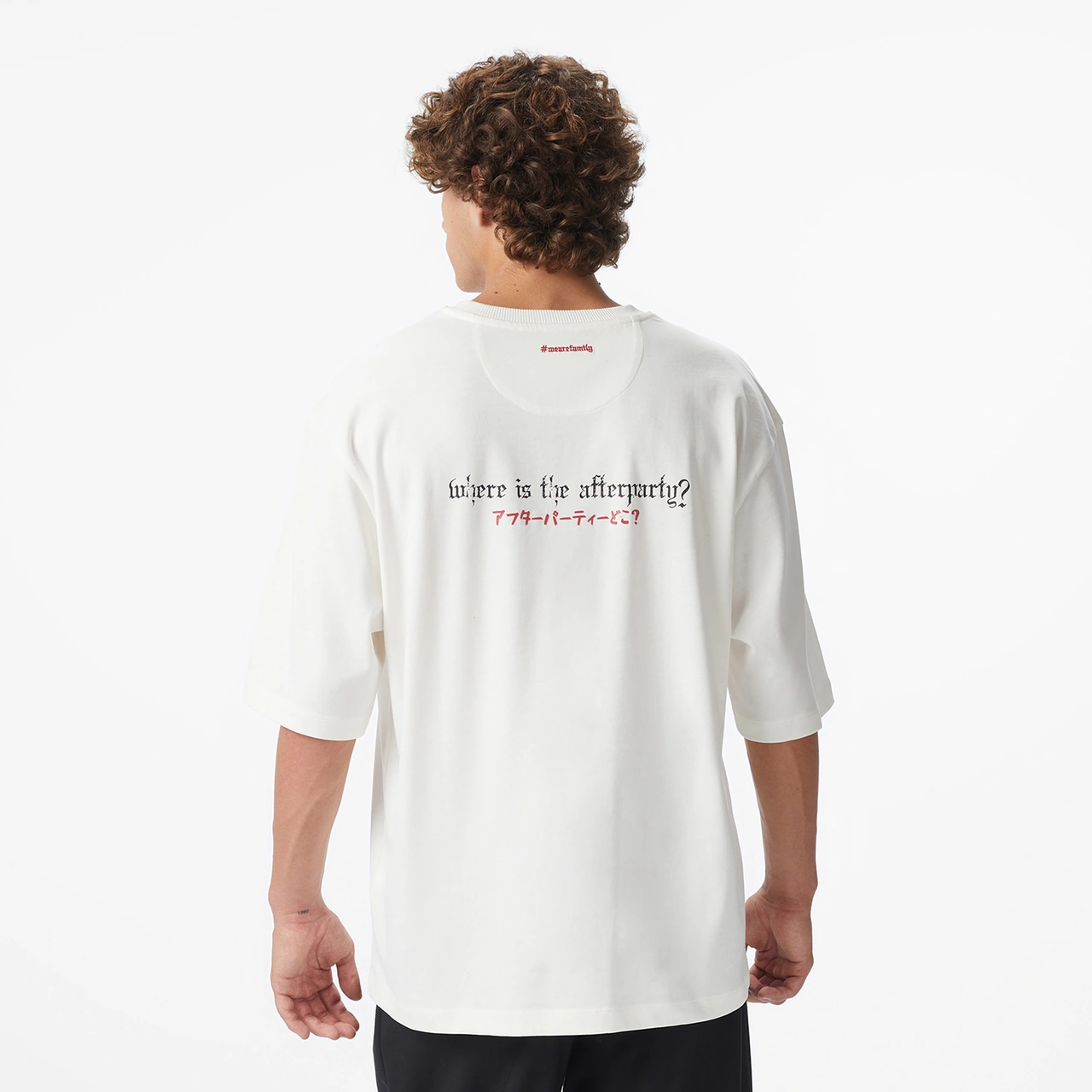 United4 Unıted4 X Monkey Project Where Is The After Party Unisex Beyaz T-shirt U4xmpt4 Beyaz