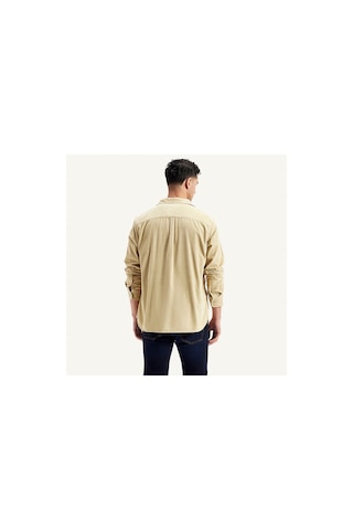 Levi's Erkek Bej Klasik Yaka Kadife Gömlek Bej
