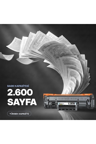 Hp 136x-w1360x Orjinal Toner/ M211 / M236 Yüksek Kapasite