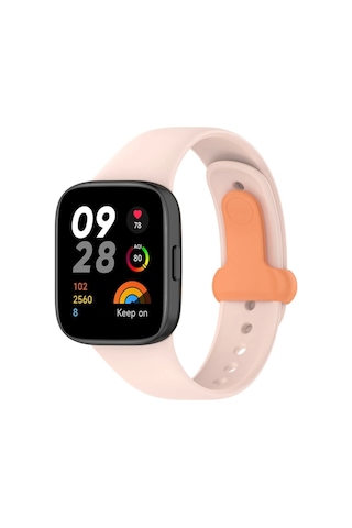 Xiaomi Redmi Watch 3 Origin Silikon Kordon Saat Değildir - Pudra