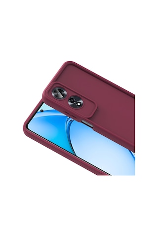 Oppo A60 Kılıf Kamera Korumalı Kalın Silikon Üstün Koruma Pazarplus Pembe