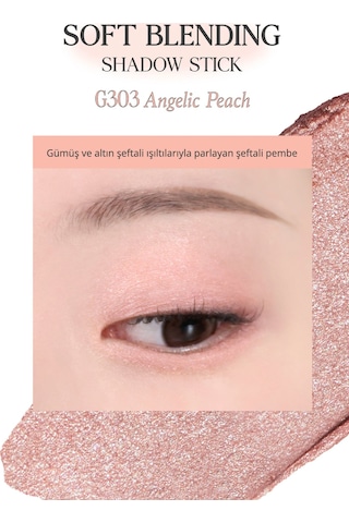 Clio Soft Blending Shadow Stick G303 Angelic Peach