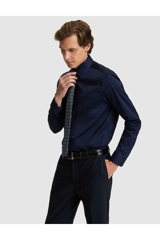 Pierre Cardin Erkek Lacivert Gömlek Basic 50328765-vr033