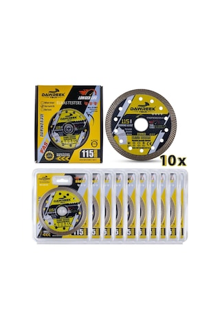 Dawreek Dt008cd 115mm Profesyonel İnce Turbo Elmas Testere Porselen-seramik-mermer