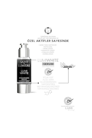 Lumıwhıte Leke Karşıtı, Cilt Tonu Eşitleyici Ve Aydınlatıcı Serum 30ml - Akne, Hamilelik Ve Güneş