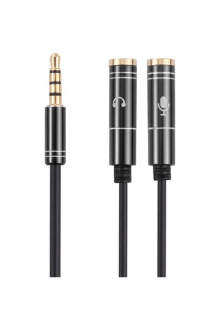 Sones 2 X 3,5 Mm Dişi - 3,5 Mm Erkek Adaptör Kablosu