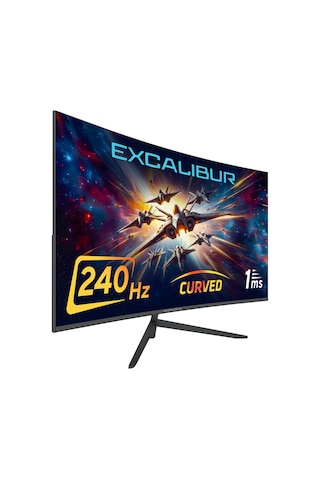 Casper Excalibur M.E315FHD-G 31.5" 1 MS 240 Hz HDMI+DP Full HD Curved VA LED Monitör