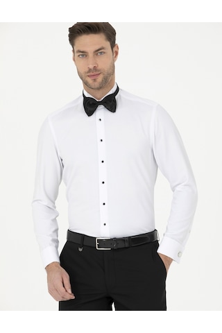 Pierre Cardin Erkek Beyaz Gömlek Smokin 50277812-vr013 Beyaz