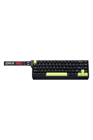 Mk922 Atom He68 Pro Mori Edition Magnetic Emerald Switch 8k Hz Hall Effect Hotswap Argb Kablosuz İngilizce Gaming Klavye