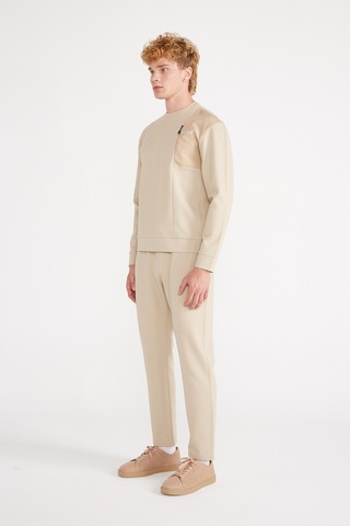 Jepublic Erkek Sweatshirt-j232406 Bej