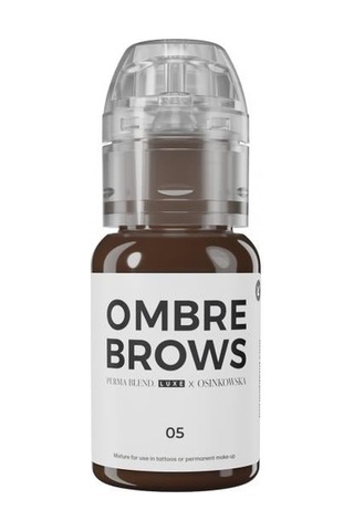 Perma Blend Luxe Paulina Osinkowska Ombre Brows No5 Kalıcı Makyaj Kaş Pigmenti 15ml Diğer
