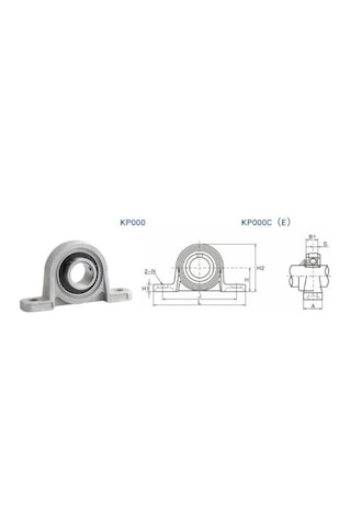 Hobimekatronik Kp000 Yataklı Rulman(10Mm)