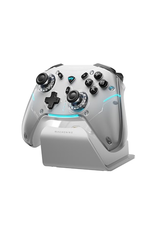 Machenike G5 Pro Max Special Edition Tri-Mode Gri Charging Dock PC Gamepad