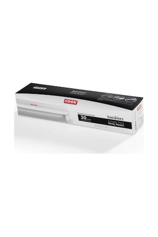 Cook Bas & Kes Streç Kesici Beyaz