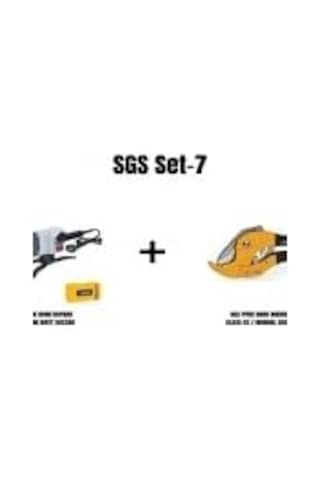 Sgs Set-7 Sgs Pprc Boru Kaynak Seti 1500 Watt+sgs Pprc Boru Makası