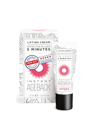Vitayes Instant Ageback Anında Etkili Yüz Germe Kremi 15 ML