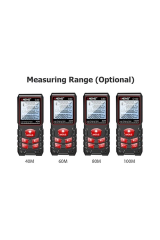 Tongxida Aneng 40m Kullanıcı Cihazı: Infrared Lazer Mesafe Ölçer, 3mm Hassasiyet, Elektronik Metre, Ip54 Koruma