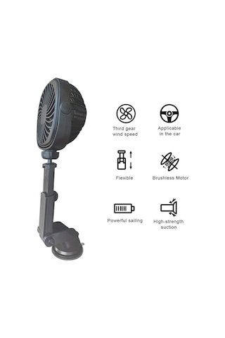 Araba Emme Kupası Fan Masaüstü Yurt Ofis Mutfak Fan Pembe , Boyut:geri Çekilebilir Pembe