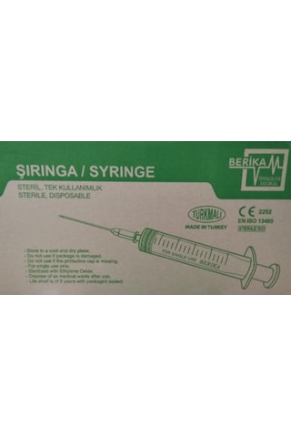 Berika - Dental Enjektör 3P 40X50 Kilitli Uzun Uç 350 Adet