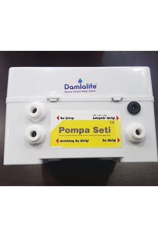 Su Arıtma Cihazı Pompa Seti 75 80 100 Gpd Uyumlu