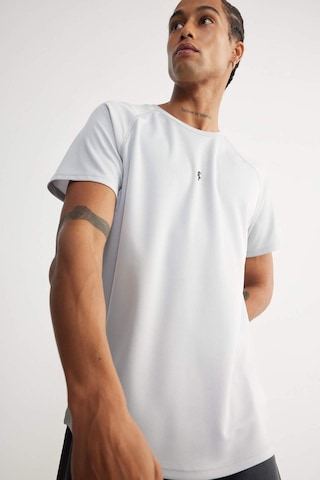 DeFactoFit Hızlı Kuruyan Slim Fit Dar Kesim Bisiklet Yaka Baskılı Sporcu Kısa Kollu Tişört V2887AZ25SPGR91