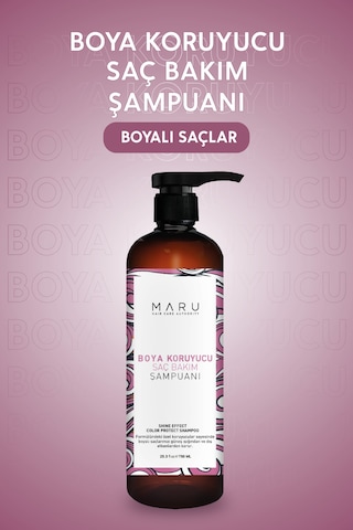 Maru Renklendirme Görmüş Saçlar Için Renk Koruyucu Şampuan 750