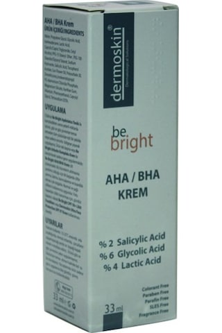 Dermoskin Be Bright Aha Bha Krem 33 ML