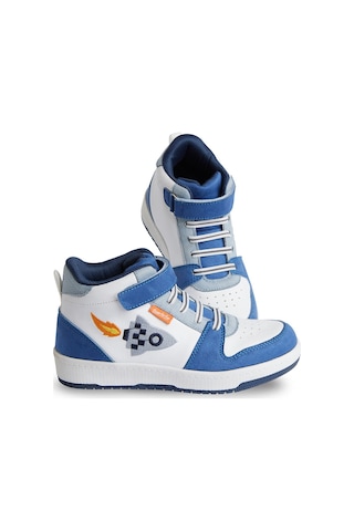 Denokids Roket Erkek Çocuk Beyaz Sneakers Spor Ayakkabı