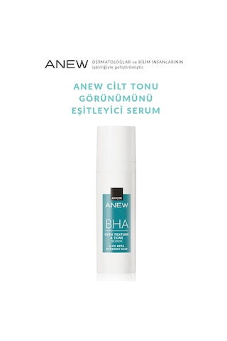 Avon Anew Bha Even Tone & Texture Cilt Tonu Görünümü Düzgünleştiren Serum 2 x 30 ML