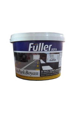 Mey İthalat Füller Beyaz Yol Çizgi Boyası 2,5 Litre Su Bazlı 0.2 KG