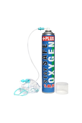 Stay Safe Oksijen Plus Oksijen Tüpü 4 x 185 G