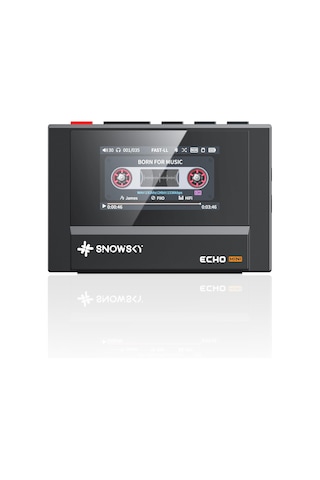 Snowsky/ Echo Mını Hifi Bluetooth Mp3 Çalar, 15 Saat Oynatma, Bağımsız Ses Kontrolü, 3,5 Mm/4,4