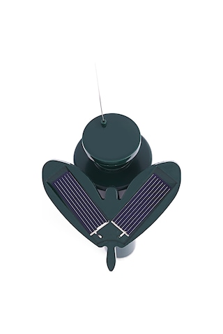 Qingmipy Güneş Enerjili Uçan Kelebek Ve Kuş Bahçe Dekoru - Gerçekçi Hareketli Süs