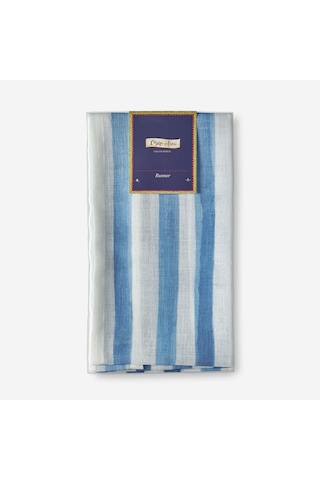 Mavi Polyester Runner 50x150 Cm