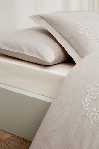 Özdilek Daniela Battal Boy Nakışlı Saten Nevresim Takımı Çok Renkli