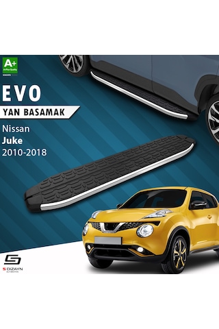 S-dizayn Nissan Juke Evo Krom Yan Basamak 173 Cm 2010-2018