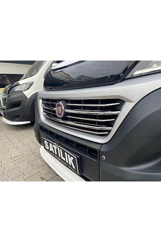 Ducato Ön Panjur Krom 2015 - 2021 Paslanmaz Çelik 8 Parça
