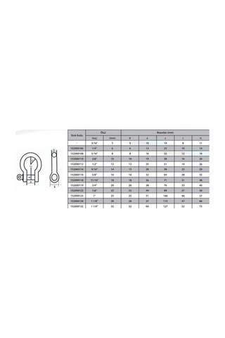 Plentifulm20 Omega Zincir Kilidi 3/4 2 Adet