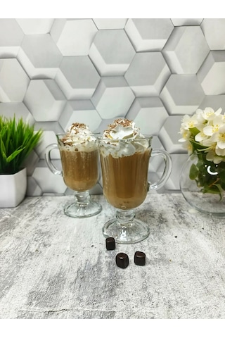 Osz Kavanoz, Cam Bardakları Seti, 2'li 388382897 Beyaz