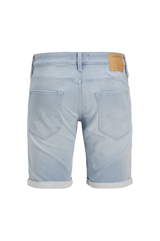 Jack & Jones Jack Jones Erkek Likralı Kot Şort 12269609 Mavi