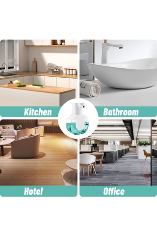 Fan Sabunluk Otomatik, Duvara Sabitleme, Sensörlü Köpük