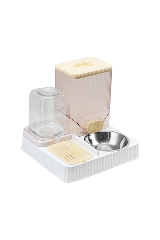 Suntek Otomatik Kedi Tiryakisi Besleyici Evcil Kase-ile-sarı