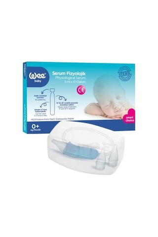 Wee Baby Burun Aspiratörü Ve Serum Fizyolojik Bakım Seti